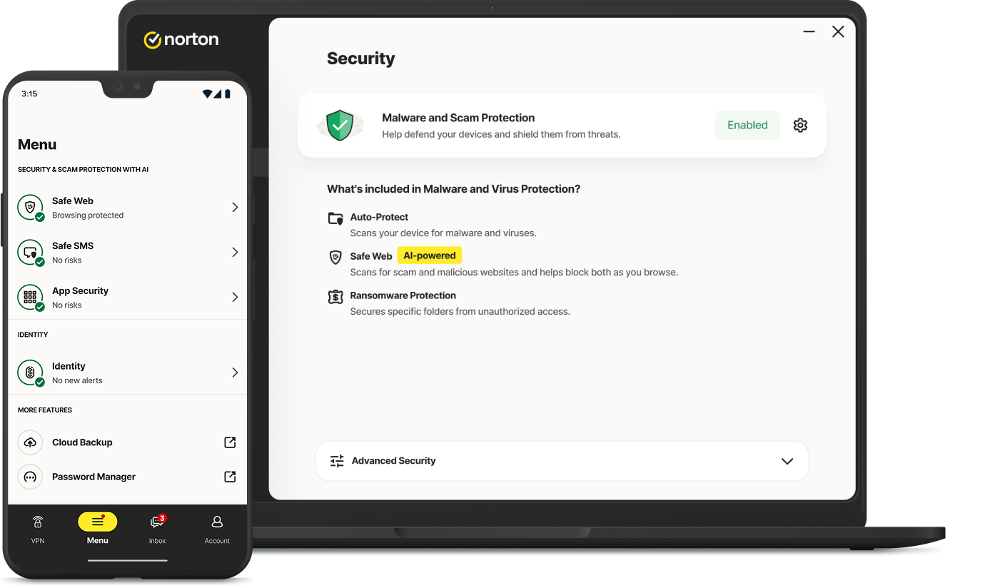 Proteção avançada